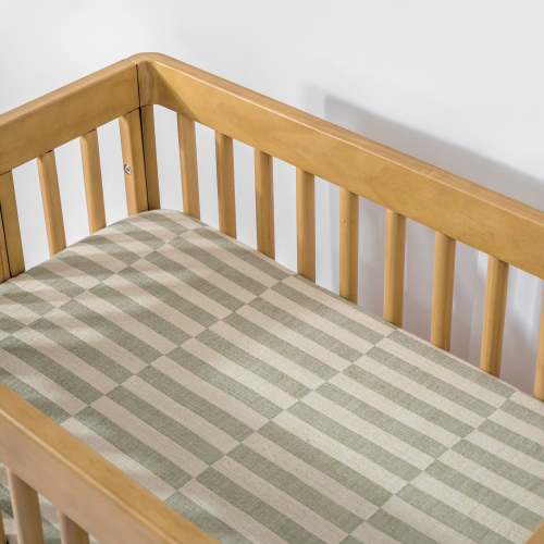 Babyletto All-Stages Bassinet Sheet in GOTS Certified Organic Muslin Cotton