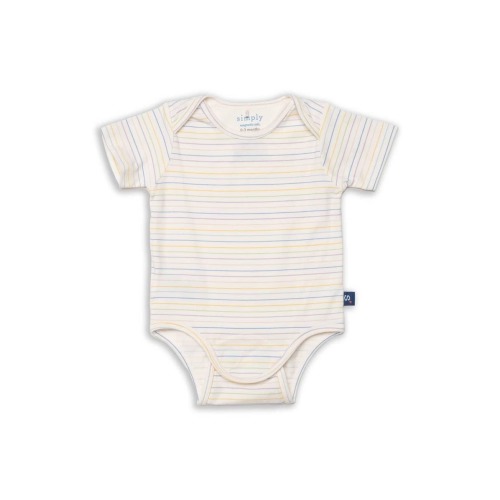 Magnetic Me Stripe Organic Cotton Blend Bodysuit | Nordstromrack