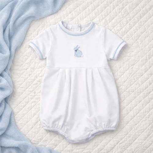 Leaping Bunnies Bubble: Light Blue