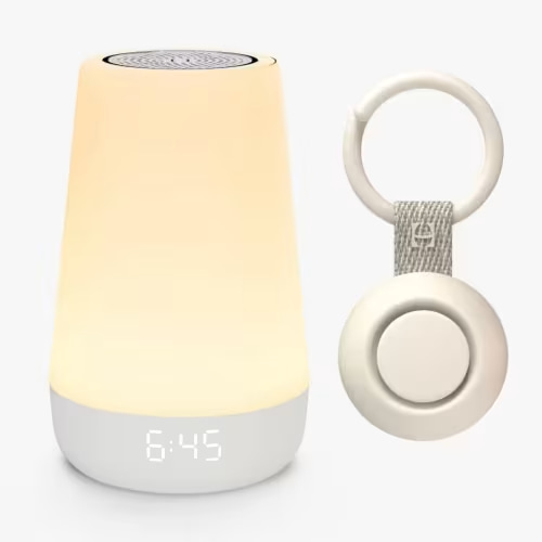 Hatch Sound Machine, Clock, & Nightlight + Portable - $100