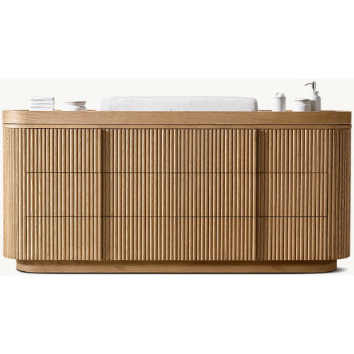 Mulholland Extra-Wide Dresser & Topper Set | RH Baby & Child