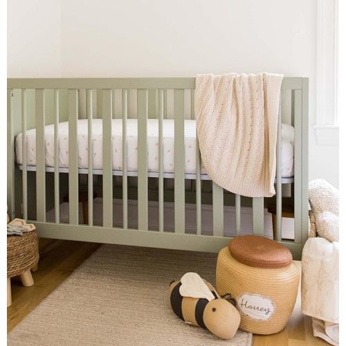 Burt's Bees Baby Infant Blanket, Cable Knit, Made with 100% Soft Breathable Organic Cotton, Nursing Blankets, Machine Wash Baby Newborn Essentials, Size 30 x 40 Inch