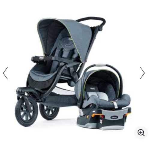 Activ3 Jogging Stroller Travel System (stroller and car seat)