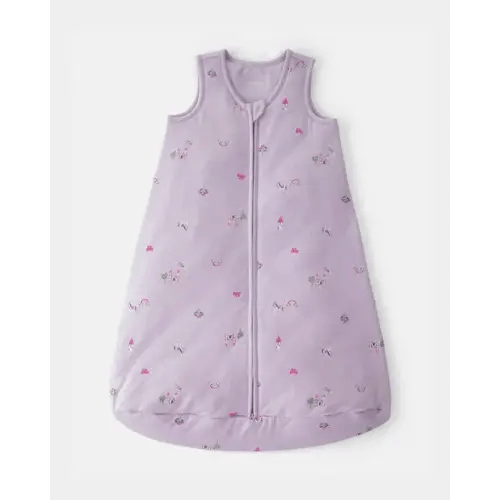 Baby Girl Fairytale 2-Way Zip PurelySoft Wearable Blanket - Purple | Carter's