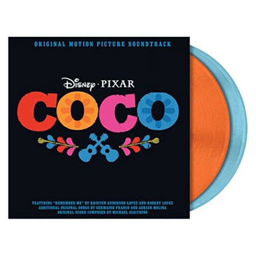 Coco Original Motion Picture Soundtrack - Exclusive Marigold & Azul Colored Vinyl 2 LP