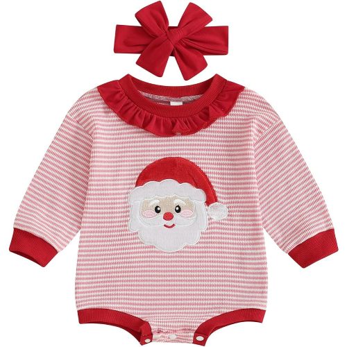 Halloween Baby Girl Outfit Velvet Ruffle Mushroom Bubble Romper