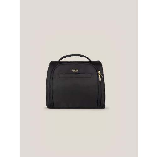 JuJuBe Signature Insulated Washable Lunch Bottle Bag - Black