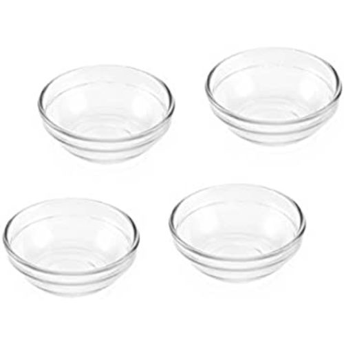 Mini Glass Pinch Prep Bowls Set of 4