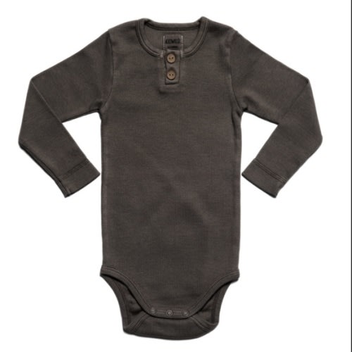 KidWild Organic Vintage Long Sleeve Bodysuit