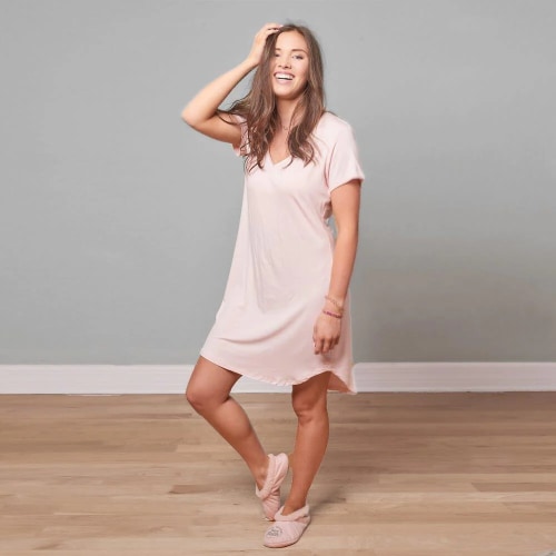 Faceplant Claire Short Sleeve Nightgown