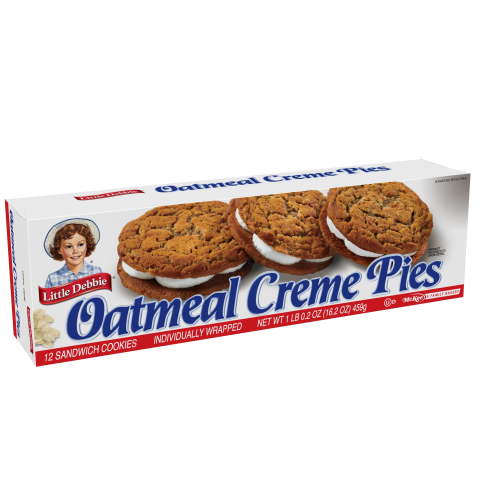 Little Debbie, Oatmeal Creme Pies, Family Pack, 12 ct