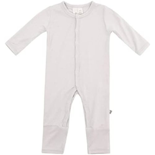 KYTE BABY Unisex Soft Romper with Snap Closure, 97% Rayon made from Bamboo, 3% Spandex,