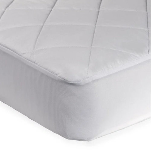 Sealy Baby Cool Comfort Waterproof Fitted Baby Crib Mattress Protector Pad, Crib Mattress Pad Topper, 52" x 28" - White | Wayfair