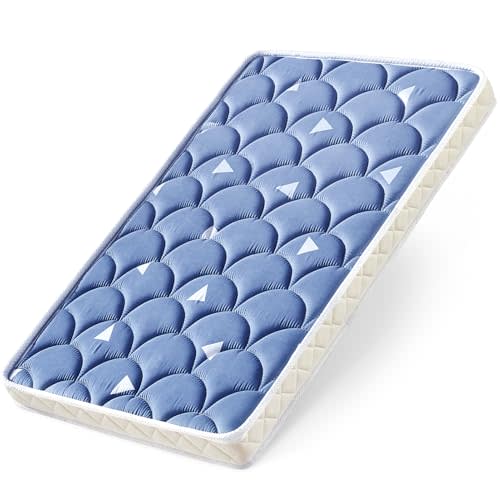 Baby Bassinet Mattress 30x 15 inches- Firm Support and Comfort Premium Foam,Noiseless and Odorless,Hypoallergenic Small Crib Mattress, Fits Moses Basket, Dual Sided with Soft Breathable Fabric