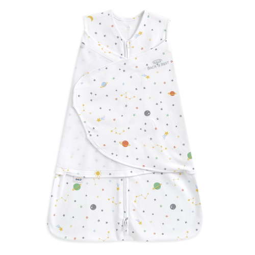 HALO, SleepSack Swaddle, 0-3 Months, Space Pattern