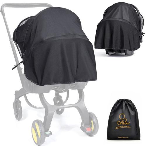 Orzbow 2-in-1 Mosquito Net with Privacy Sun Shade for Baby Car - TikTok Shop