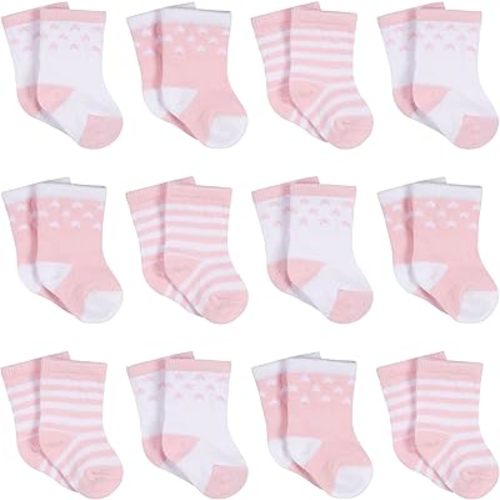 Onesies Brand Unisex Baby 12-Pair Bootie Socks