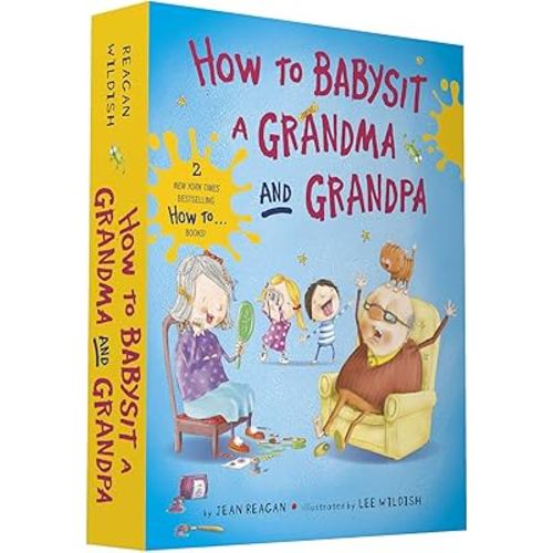 How to Babysit a Grandma and Grandpa Board Book Boxed Set (How To Series)