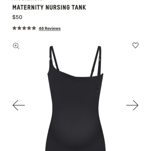 FITS EVERYBODY MATERNITY NURSING TANK | ONYX