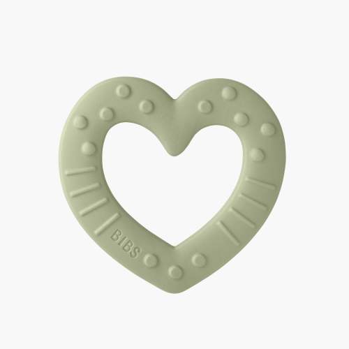 BIBS Teether Heart - Sage