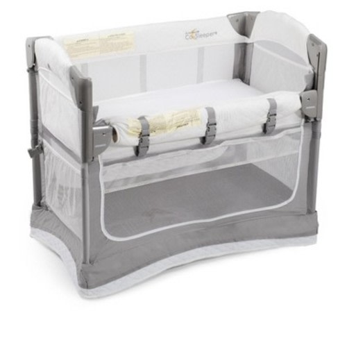 Arm's Reach Mini 3-in-1 Co-Sleeper Bassinet - Gray/White
