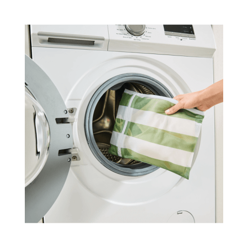 4 Pack Washing Bags - Green Stripe - Green - One Size