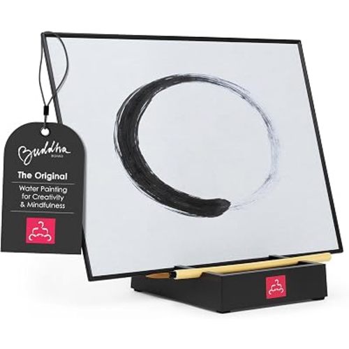 Buddha Board – The Original Water Painting Board for Mindfulness & Creativity – Unique Gift for Artists, Adults & Kids – Mess-Free Zen Art Supplies