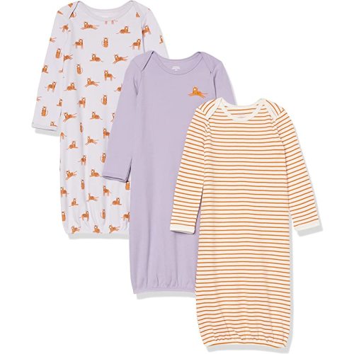 Amazon Essentials Girls' Baby Sleeper Gowns
