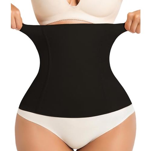 sellto Waist Trainer for Women Tummy Control Postpartum Recovery Belt Waist Cincher Body Shaper