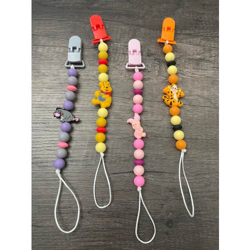 Hundred Acre Woods Pacifier Clip