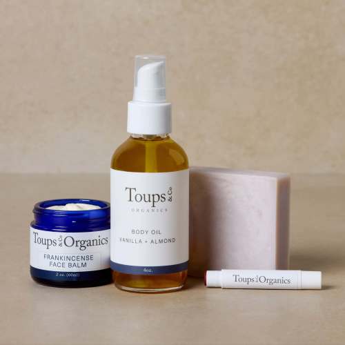 Nourishing Skincare Set — Tallow, Body Oil, and Lip Balm – Toups and Co Organics