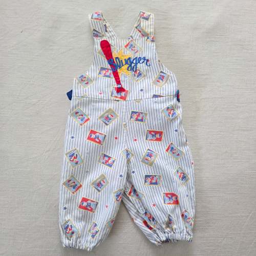 Vintage Slugger Basball Overalls newborn