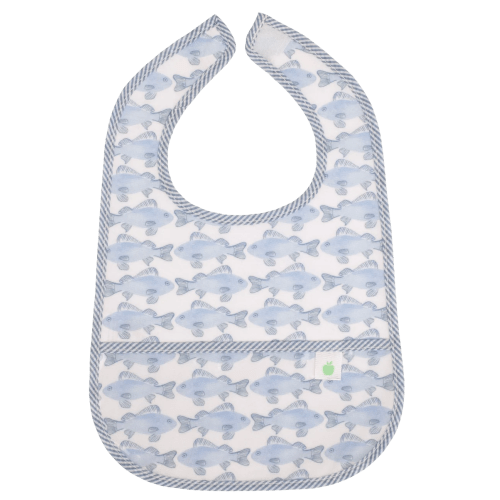 The Wipe It Bib- Fish