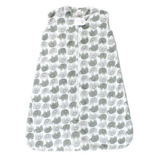 Hudson Baby Plush Sleeveless Sleeping Bag, Sack, Blanket, Elephants, Size: 6-12 months