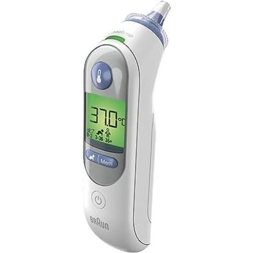Braun IRT6520CA ThermoScan® 7 Ear Thermometer with Age Precision™ for All Age Groups, #1 Brand Among Pediatricians and Moms