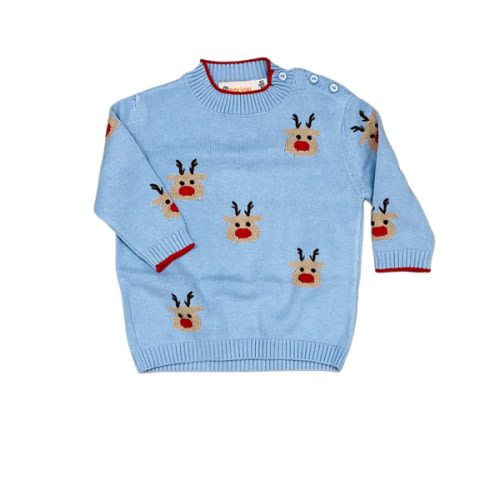 Rudolph Sky/Red Sweater