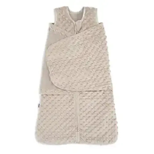 HALO Velboa SleepSack Swaddle, Fawn Grey, Newborn