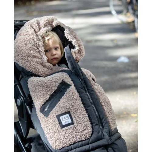 Teddy Appliqué Blanket 212 Evolution, Oatmeal - 7AM Enfant | Maisonette