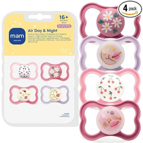 MAM Air Pacifier 16+ Months | Glows In The Dark