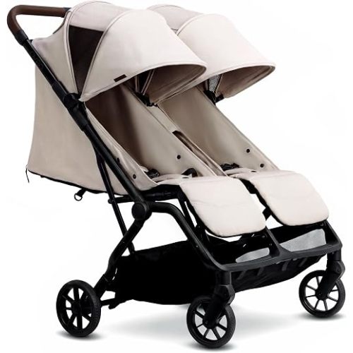 Weego Side by Side Double Stroller for Infant Toddler, Lightweight Stroller