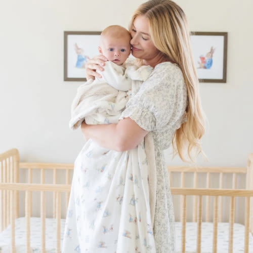 Peter Rabbit™ Muslin/Lush Blanket Boy | Giftable Softness