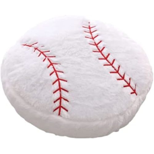 Baseball Sports Pillow Fluffy Soft Throw Pillow Toy ，14" Durable Sport Baseball Plush Toys,Plush Toys Gift for Kids Boy Girls Children Room Decoration