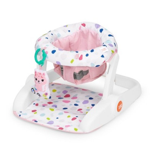 Bright Starts Learn to Sit 2 Position Floor Seat - Terrazzo Pink