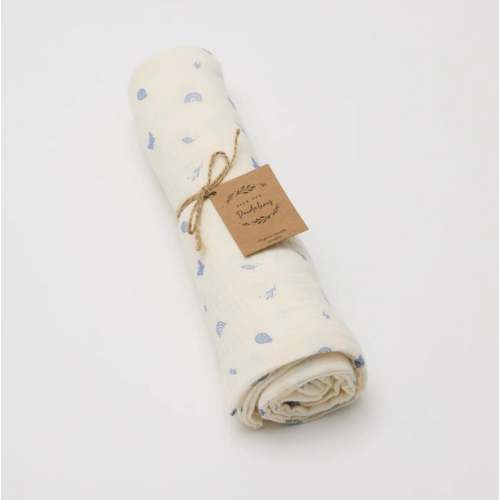 Over the Dandelions - Organic Muslin Swaddle Enchanted Garden