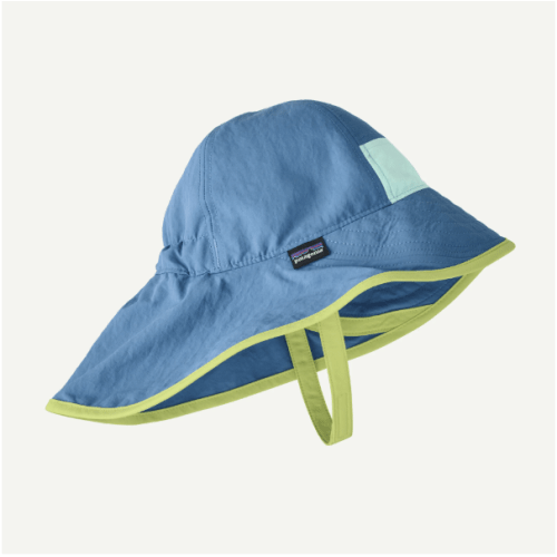 Patagonia Baby Block-the-Sun Hat in Shore Blue, 3-6 months
