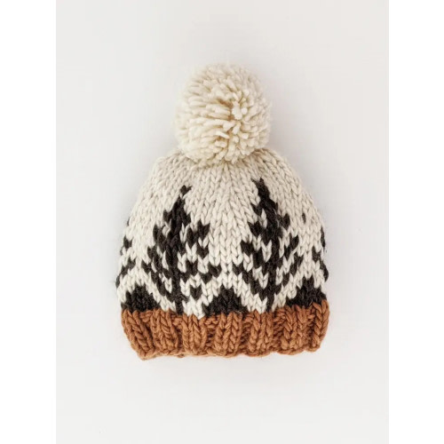 Huggalugs Forest Tree Knit Beanie Hat