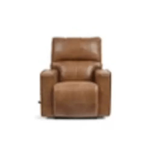 La-Z-Boy Maddox Camel Leather Rocker Recliner