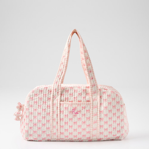 Block Print Quilted Overnighter