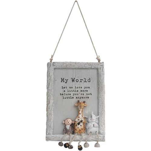 Safari Nursery Baby Boy Room Wall Decor, Gray Animals Jungle Nursery Elephant Giraffe Monkey Wall Art