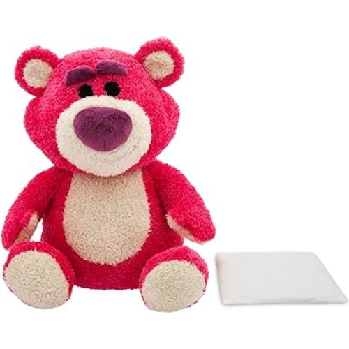 Disney Store Official Weighted Plush - Lotso Huggin Bear - Soft Stuffed Animal with Shaggy Coat - 2.5 lb Removable Weight - Ideal Toy Story Toy for Snuggling